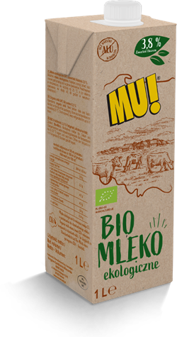 WM SIERADZ Mleko UHT  MU  3,8% 1L BIO /12/