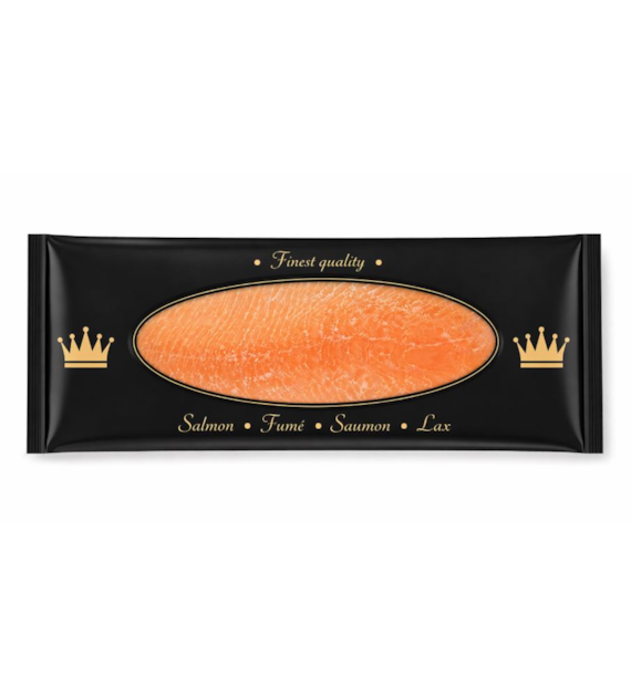 R. Łosoś wędzony plastry ok.1kg mrożony