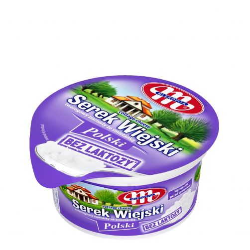 MLEKOVITA Serek wiejski b/laktozy 180g /12/