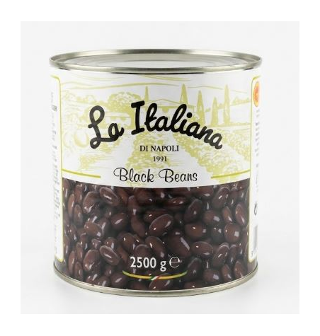 LA ITALIANA Fasola czarna 2500g/1500g/6