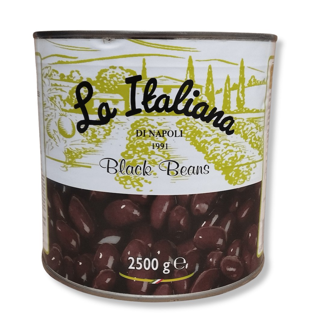 LA ITALIANA Fasola czarna 2500g/1500g/6