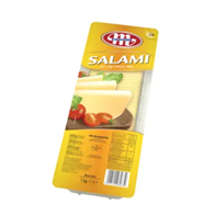 MLEKOVITA Ser plastry 1kg Salami /6/