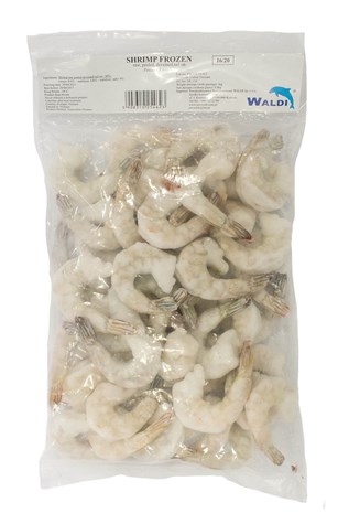 R. Krewetki surowe obrane 16/20 z/og 1kg/750g/10