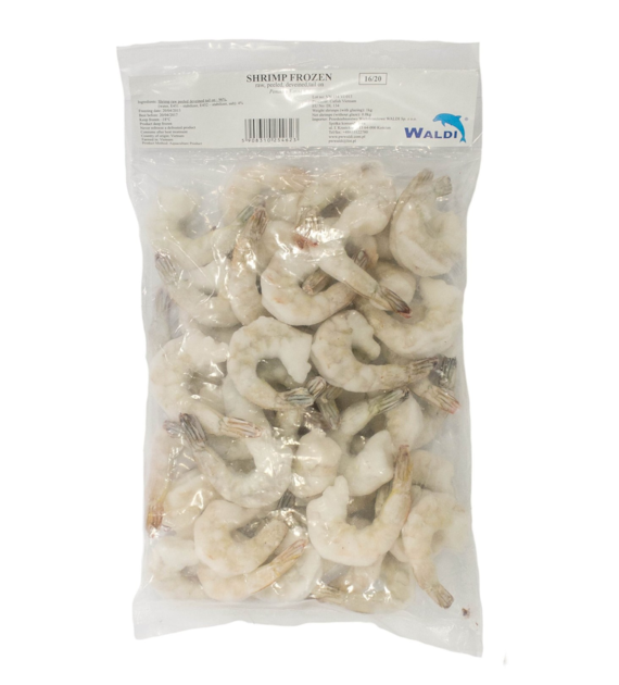 R. Krewetki surowe obrane 16/20 z/og 1kg/750g/10