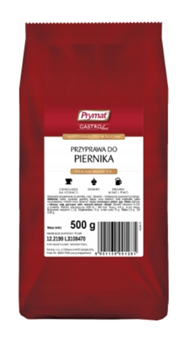 PRYMAT G Przyprawa do piernika 500g/10