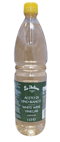 LA ITALIANA Ocet winny biały 1000ml /12