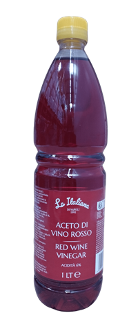 LA ITALIANA Ocet winny czerwony 1000ml /12