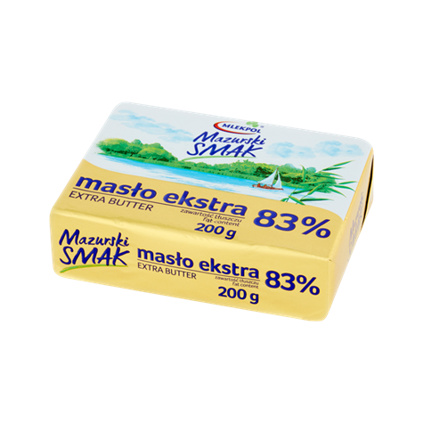 MLEKPOL Masło extra 200g Mazurski Smak /50/