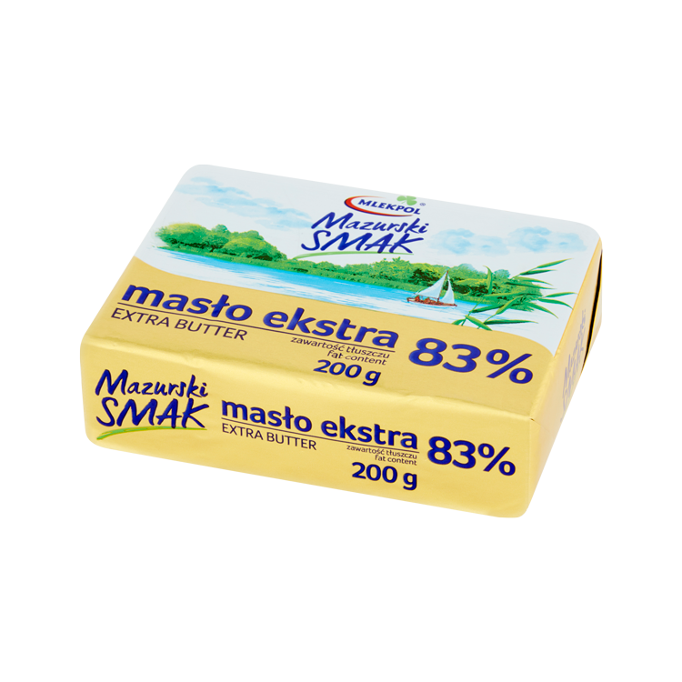 MLEKPOL Masło extra 200g Mazurski Smak /50/