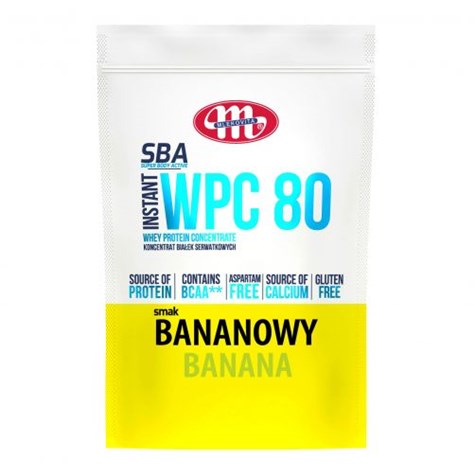 MLEKOVITA SBA WPC 80 bananowy 700g /5