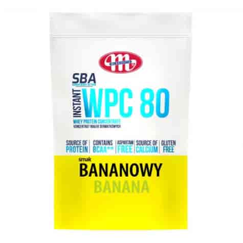 MLEKOVITA SBA WPC 80 bananowy 700g /5