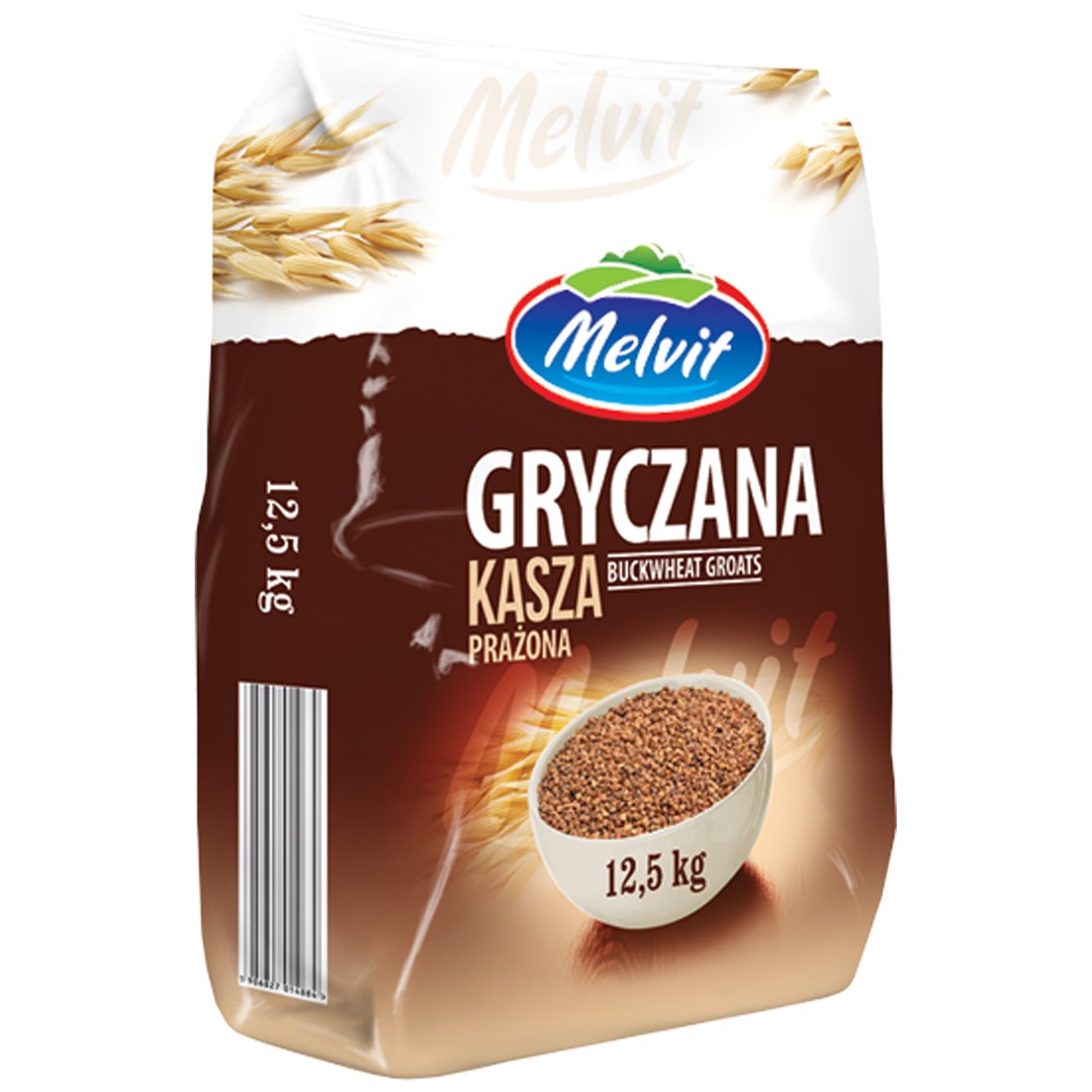 MELVIT Kasza gryczana prażona 12,5kg