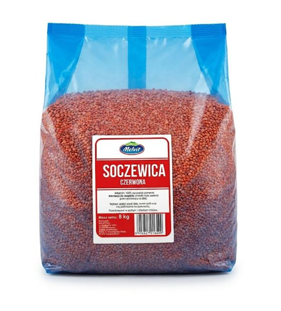 MELVIT Soczewica czerwona 8kg