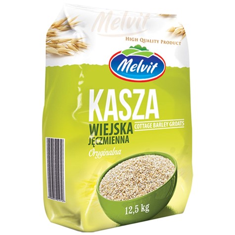 MELVIT Kasza jęczmienna wiejska 12,5kg