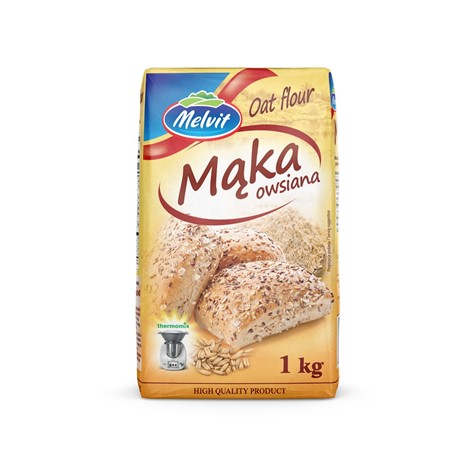 MELVIT Mąka owsiana 1kg/10