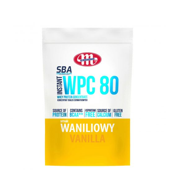 MLEKOVITA SBA WPC 80 waniliowy 700g /5