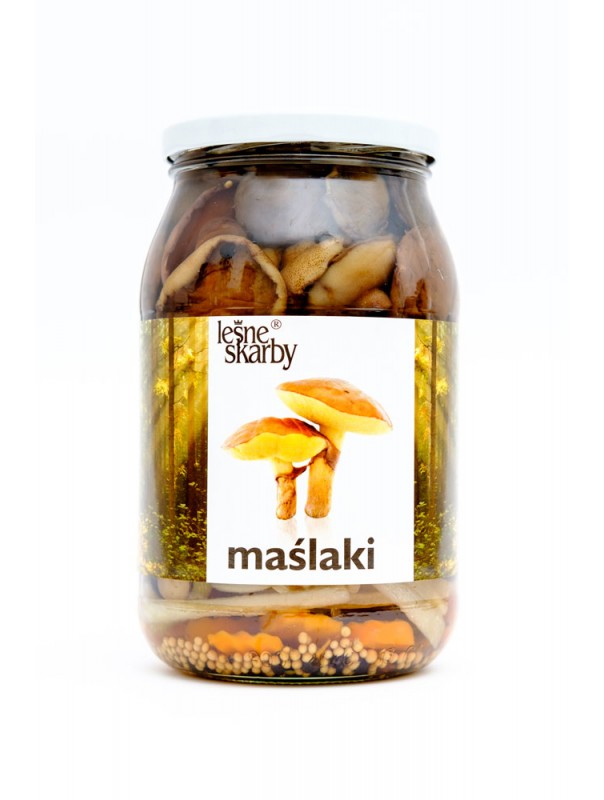 KASOL Maślaki marynowane całe 800g/455g/6