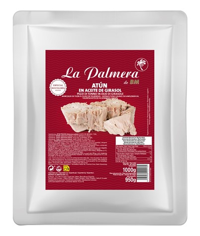 REDISCO La Palmera tuńczyk olej 1kg/950g Skipjack