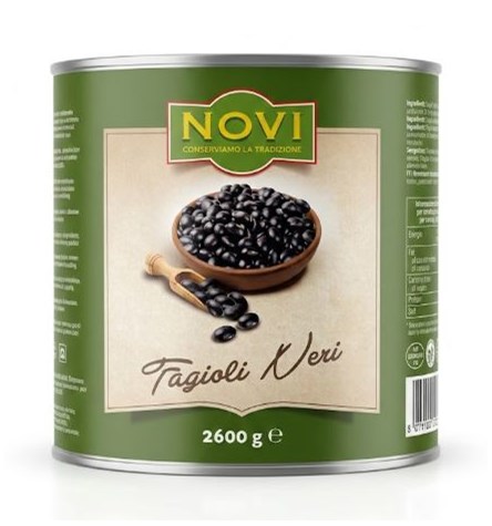 NOVI Fasola czarna 2600g/1530g /6