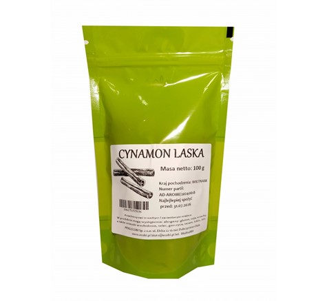 ECOBI Cynamon laska 100g