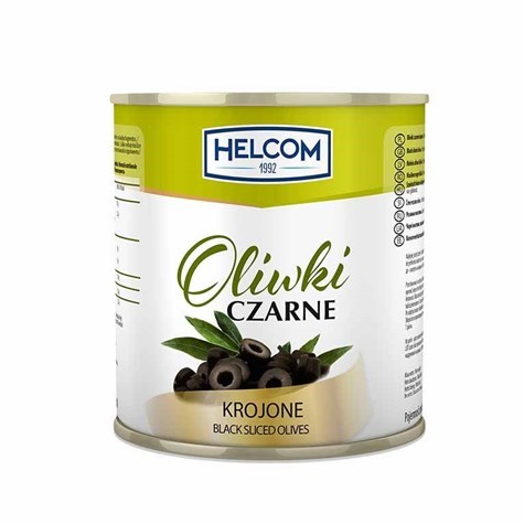 GREEK Oliwki czarne krojone 3100ml/1560g/6
