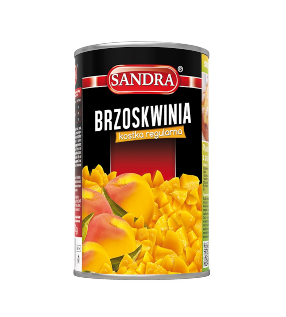 SANDRA Brzoskwinia kostka 4250ml/3000g /6