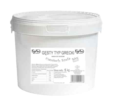 FIGAND Jogurt gęsty typ grecki 10% wiaderko 5kg /1