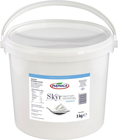 PIĄTNICA Jogurt Skyr naturalny 5kg /1