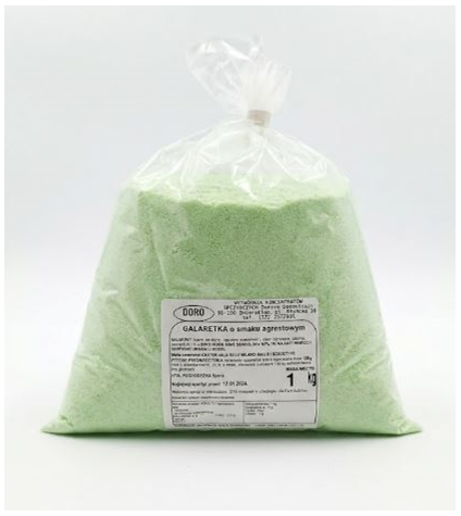 DORO Galaretka agrestowa 1kg/10