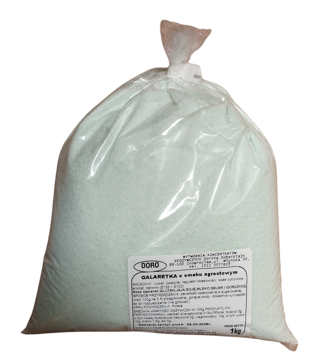 DORO Galaretka agrestowa1kg/10