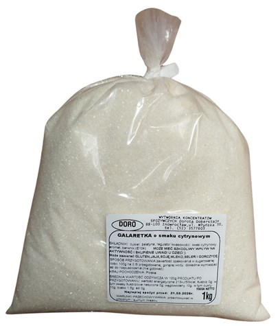 DORO Galaretka cytrynowa 1kg/10