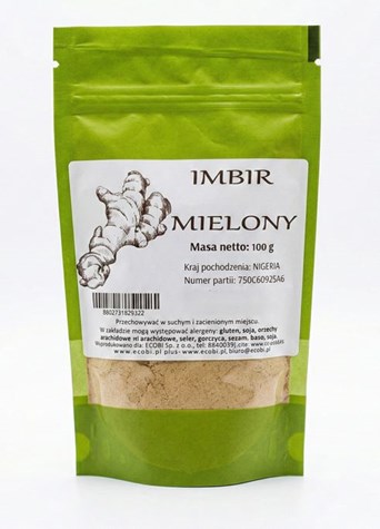 ECOBI Imbir mielony 100g