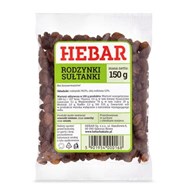 HEBAR Rodzynki malayer 150g