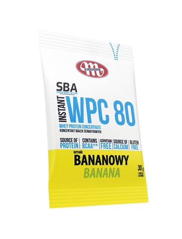 MLEKOVITA SBA WPC 80 bananowy 30g /12