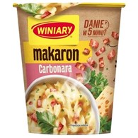 WINIARY Danie w 5 minut Carbonara boczek 50g /8