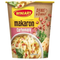WINIARY Danie w 5 minut Carbonara boczek 50g /8