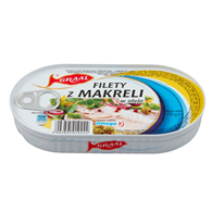 GRAAL Filet z makreli w oleju 170g/15