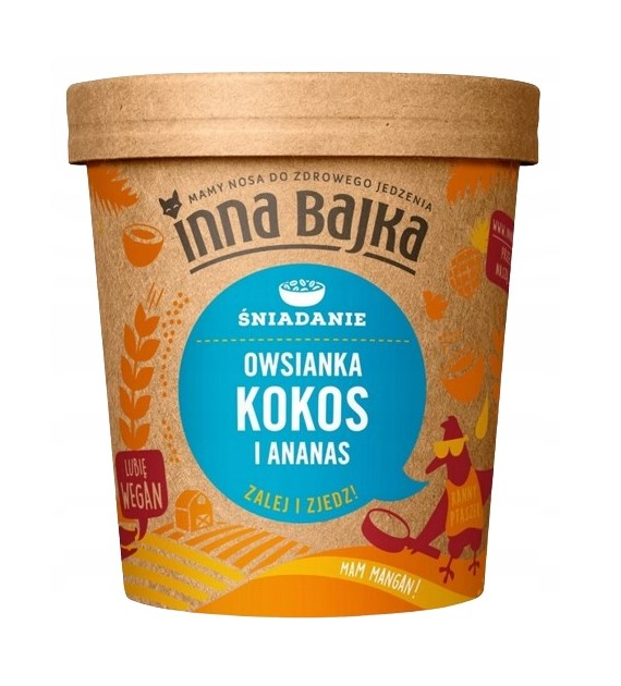 INNA BAJKA Owsianka kokos i ananas 70g