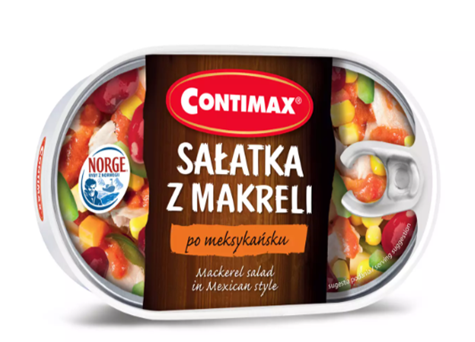 CONTIMAX Sałatka z makreli po meksykańsku 170g/15