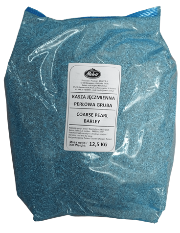 MELVIT Kasza jęczmienna perłowa gruba 12,5kg