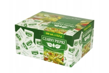 ROLNIK Pieprz czarny saszetki 0,2gx300szt