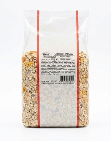 BIFOOD Musli morelowe 1kg /10