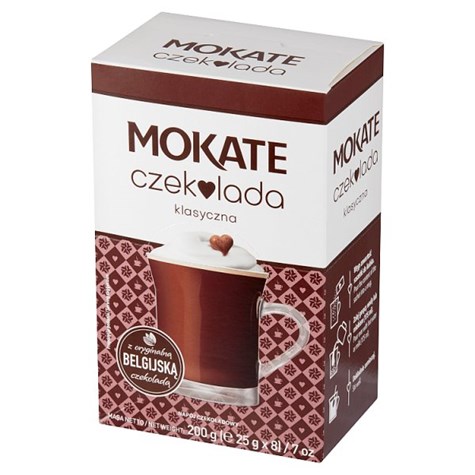 MOKATE Czekolada do picia klasyczna 25g /8