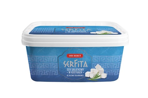 BIERUŃ Serfita w kostkach typu feta 3kg/1,8kg /1