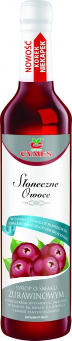 CYMES Syrop wiśniowy 420ml/6