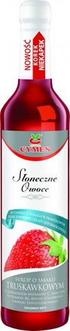 CYMES Syrop truskawkowy 420ml /6