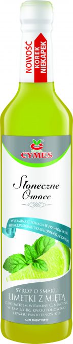 CYMES Syrop limetka z miętą 420ml/6