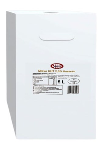 MLEKOVITA G Mleko UHT 2% 5L /1