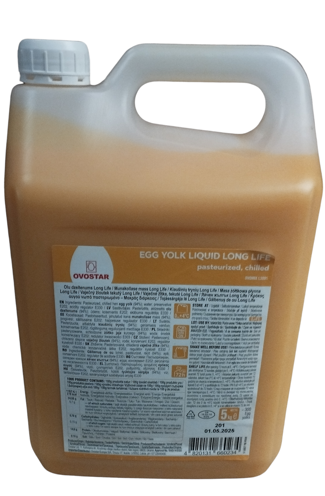 GOLDEN EGGS Żółtko 5L