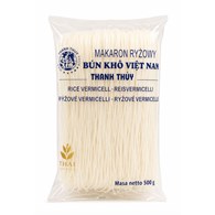Q Makaron ryżowy wstażka 1mm 500g /40